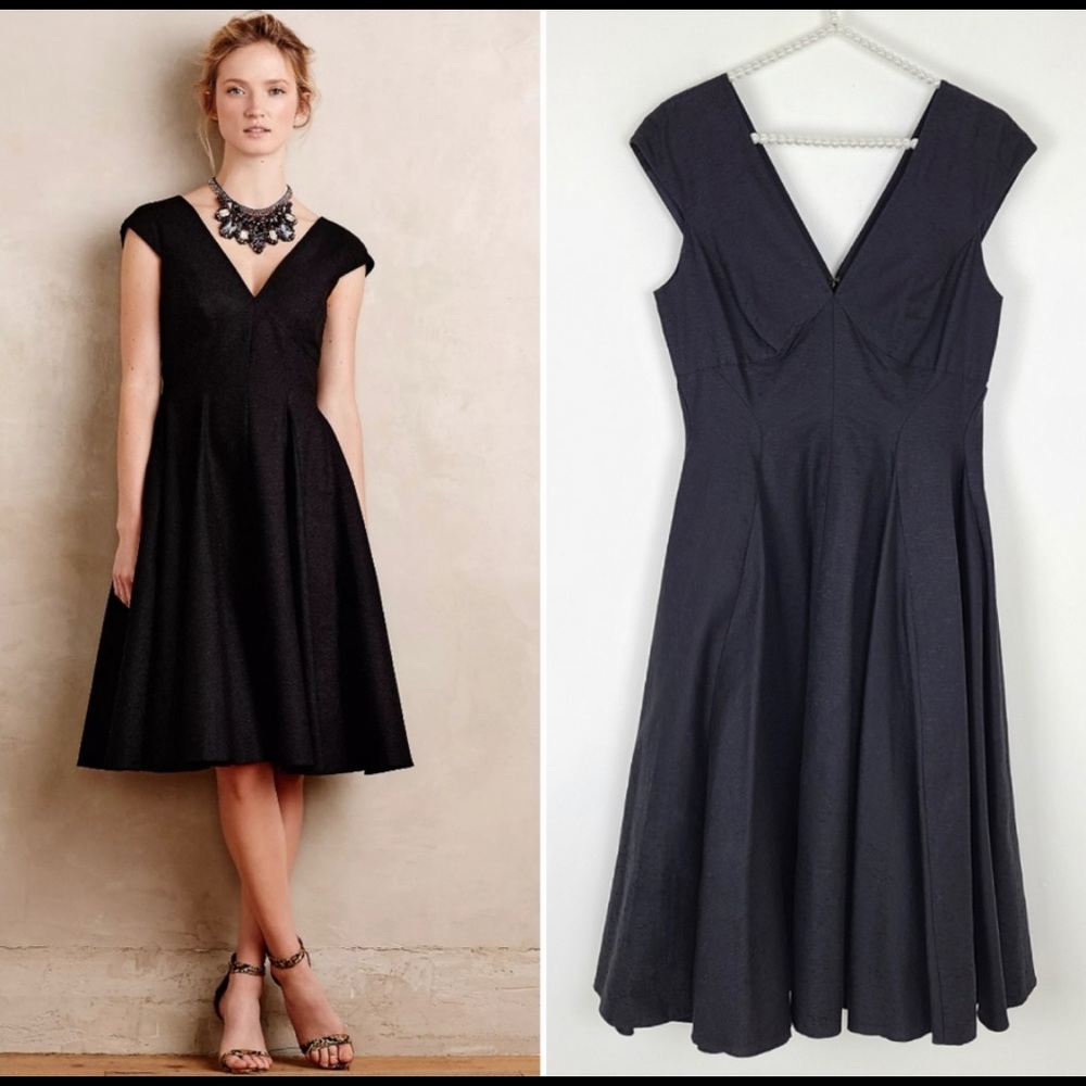 Peter Som x Made In Kind Paimpont Silk Dress 8